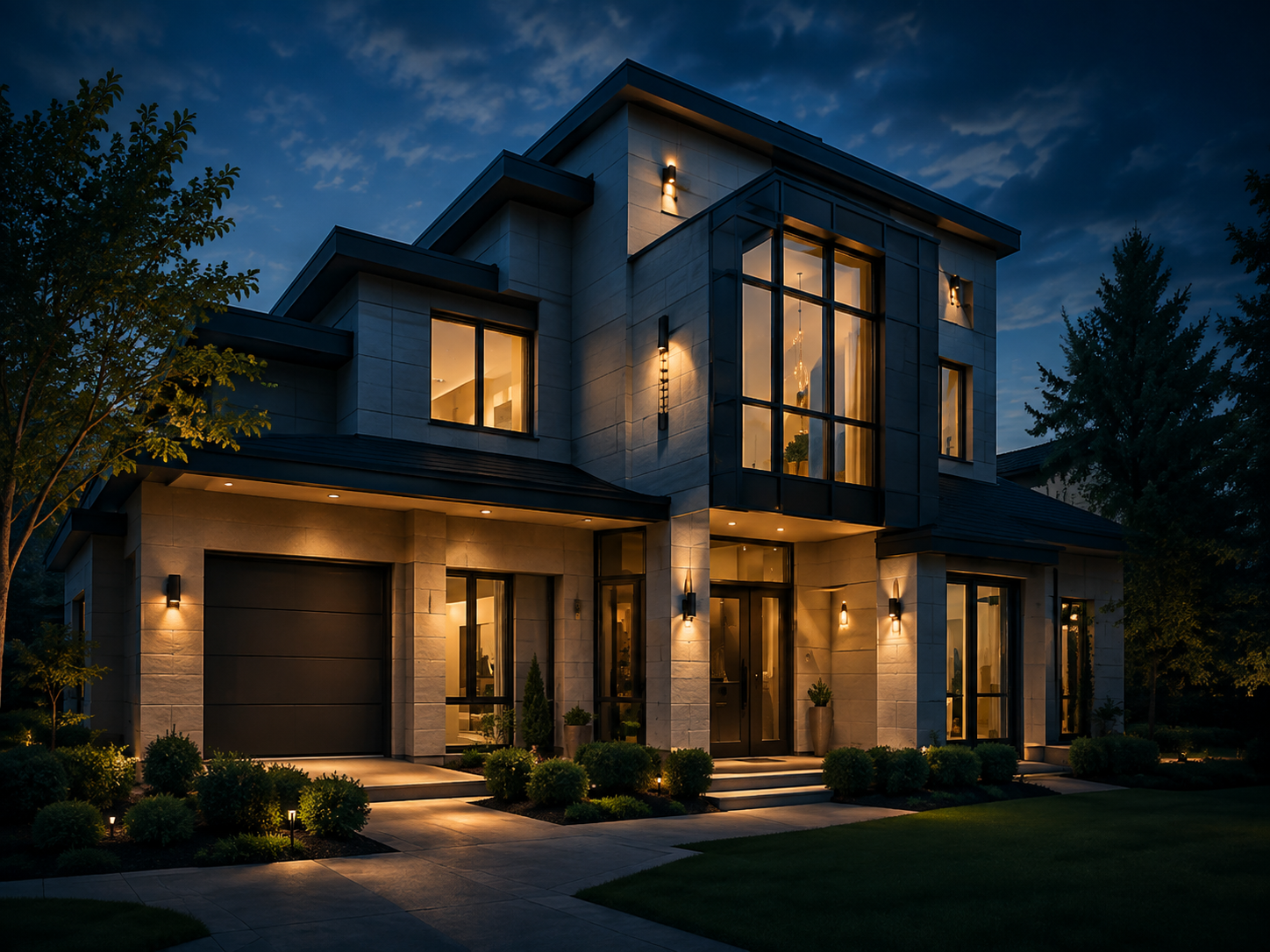 Connected smart home interior